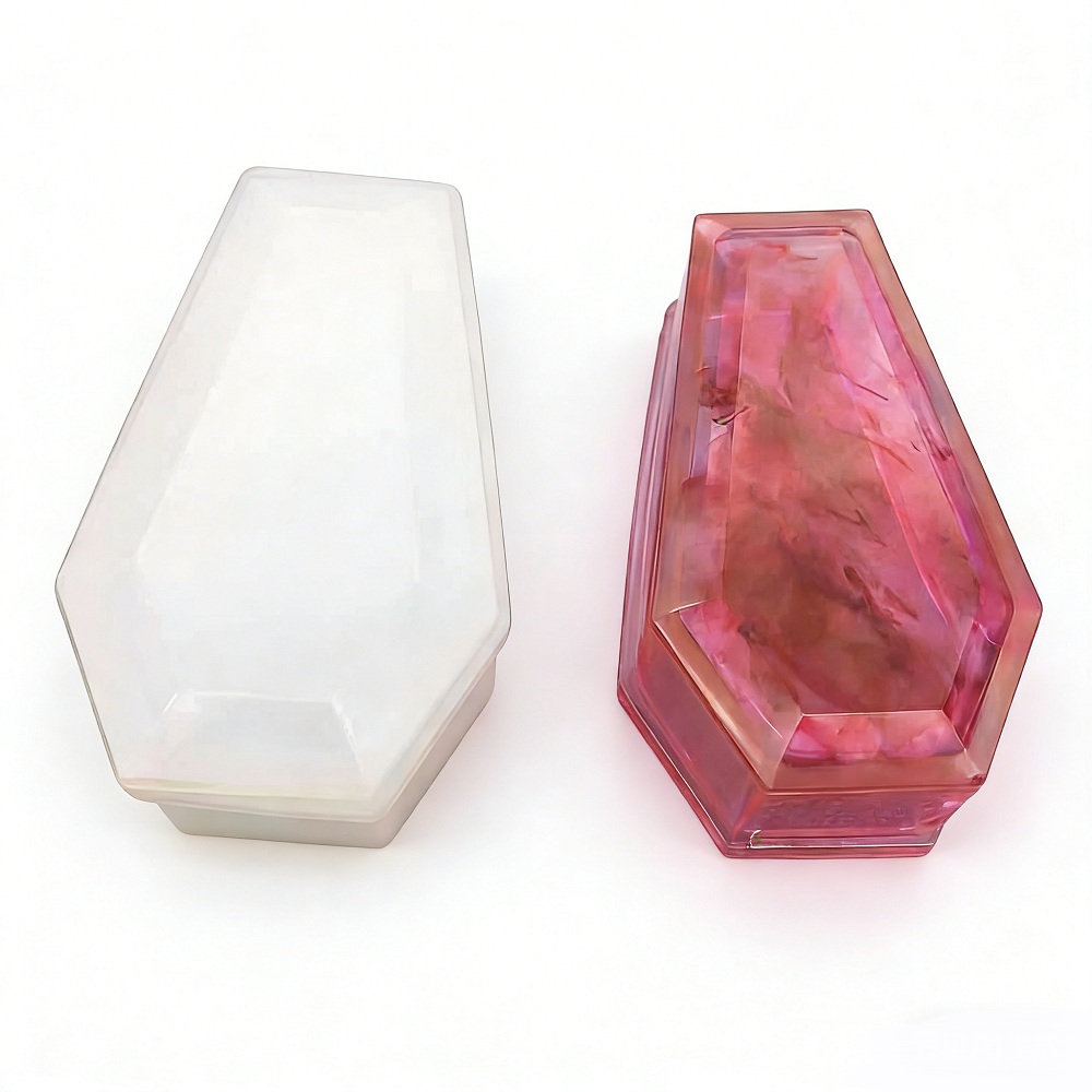 Coffin Skull Halloween Bat Spi - Resin Art Equipment 评论和价格